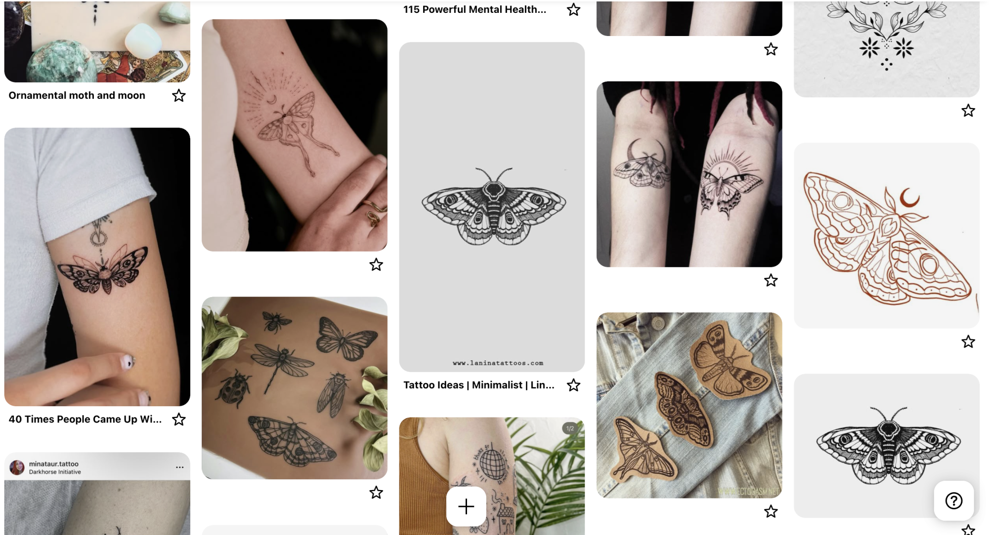 This is my Pintrest board of tattoo inspiration, there are so many more I want to get! 